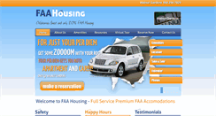 Desktop Screenshot of faahousing.com